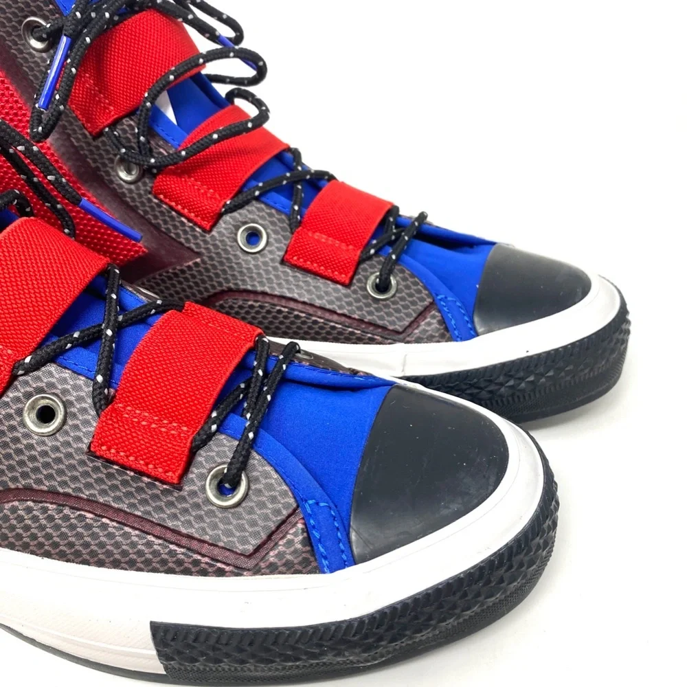 Converse All Star Chuck 70 Tech Hiker High Top Men’s Red Mesh Sneakers 162282C - Picture 4 of 9